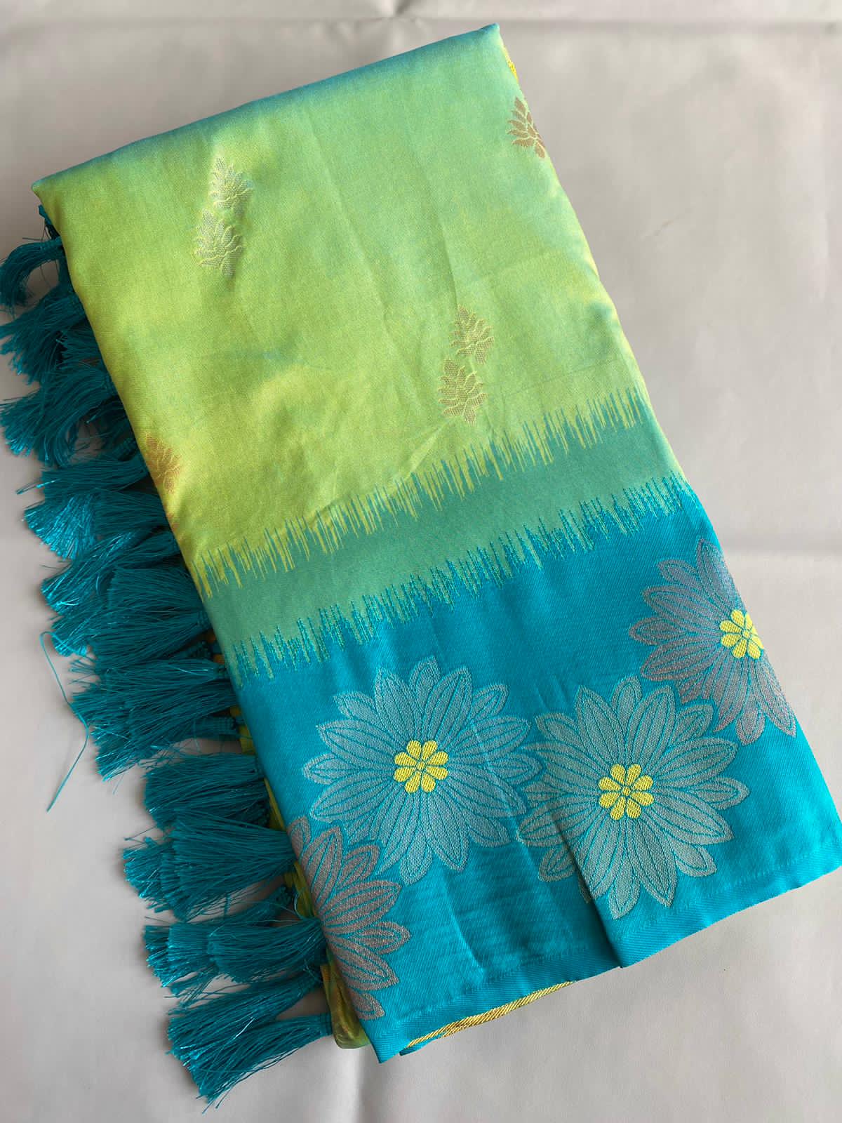 Floral Zari Silk Sarees