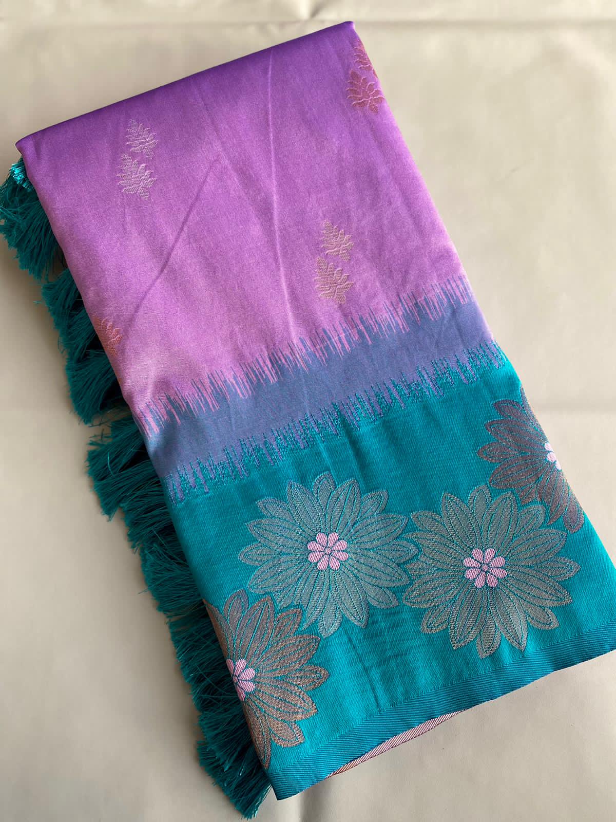 Floral Zari Silk Sarees