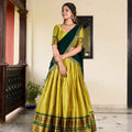 Paithani Cotton Silk Lehangas