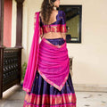 Paithani Cotton Silk Lehangas