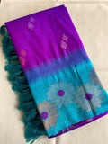 Floral Zari Silk Sarees