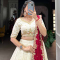 Vichitra Silk Lehanga Choli