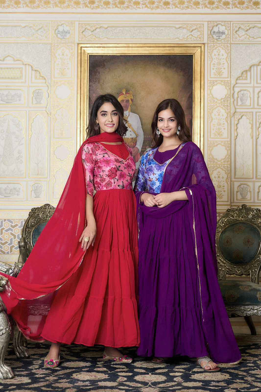 Fox Georgette Gowns