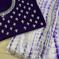 Tye Dye Chinnon Silk Sarees