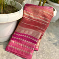 Crushed Banarasi Soft Tissue Silk Sarees