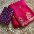 Viscose Khadi Silk Sarees