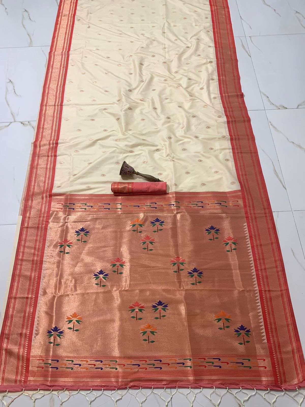 Soft Kanjivaram Paithani Silk