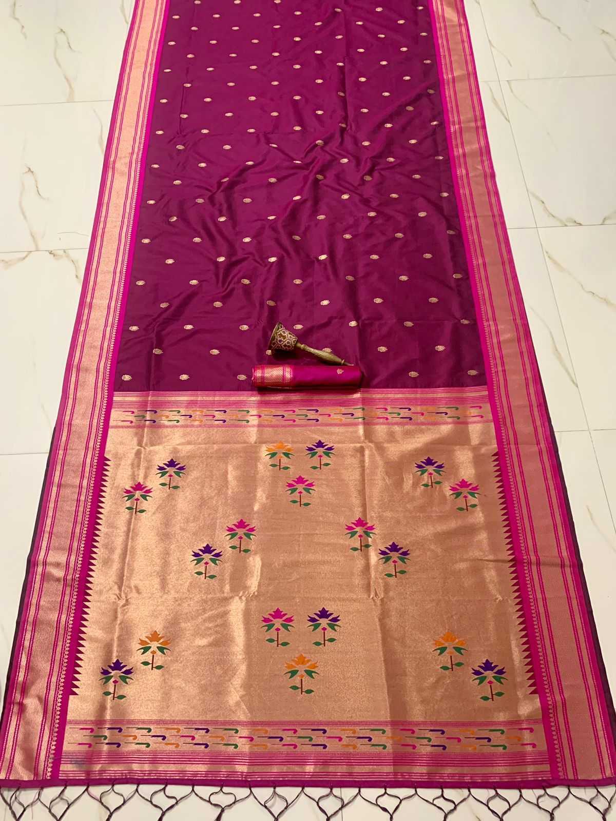 Soft Kanjivaram Paithani Silk