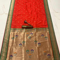 Soft Kanjivaram Paithani Silk