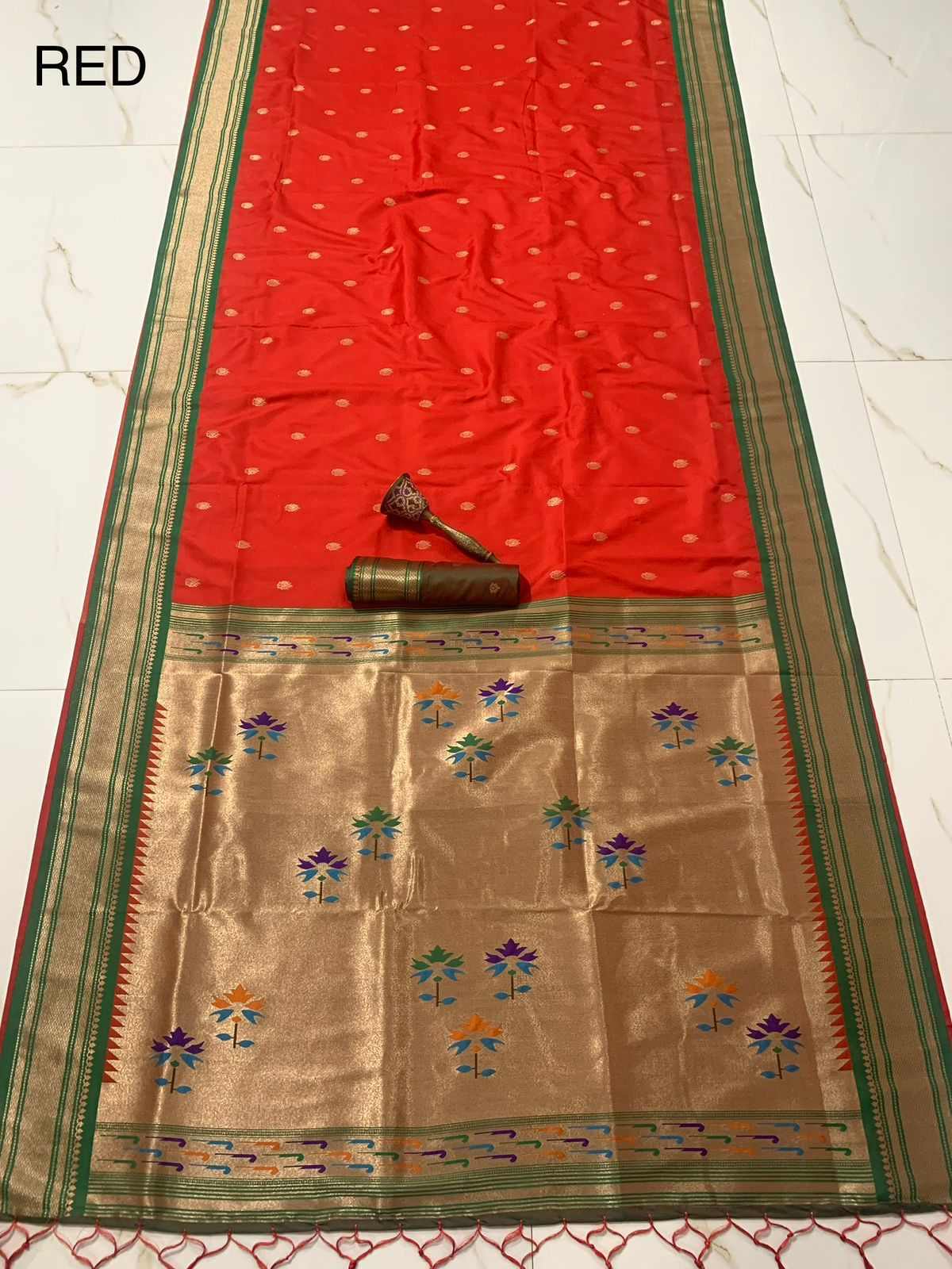 Soft Kanjivaram Paithani Silk