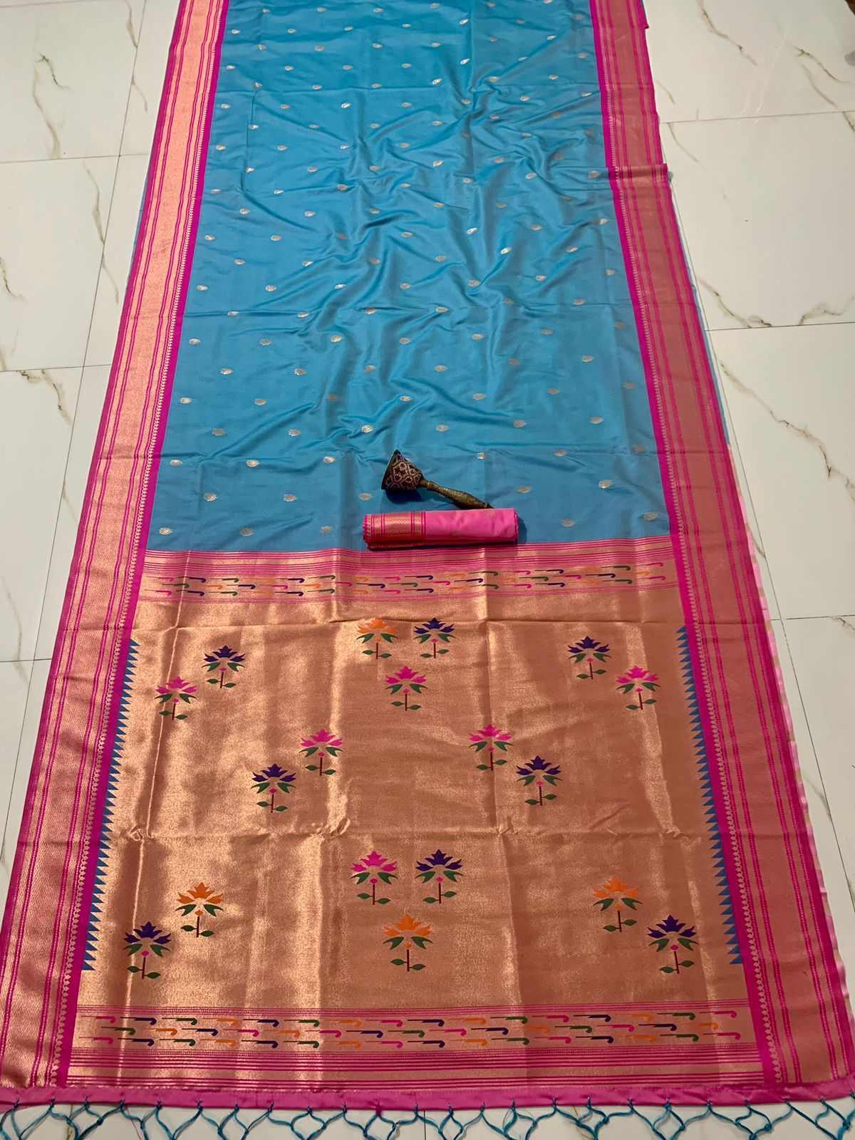 Soft Kanjivaram Paithani Silk