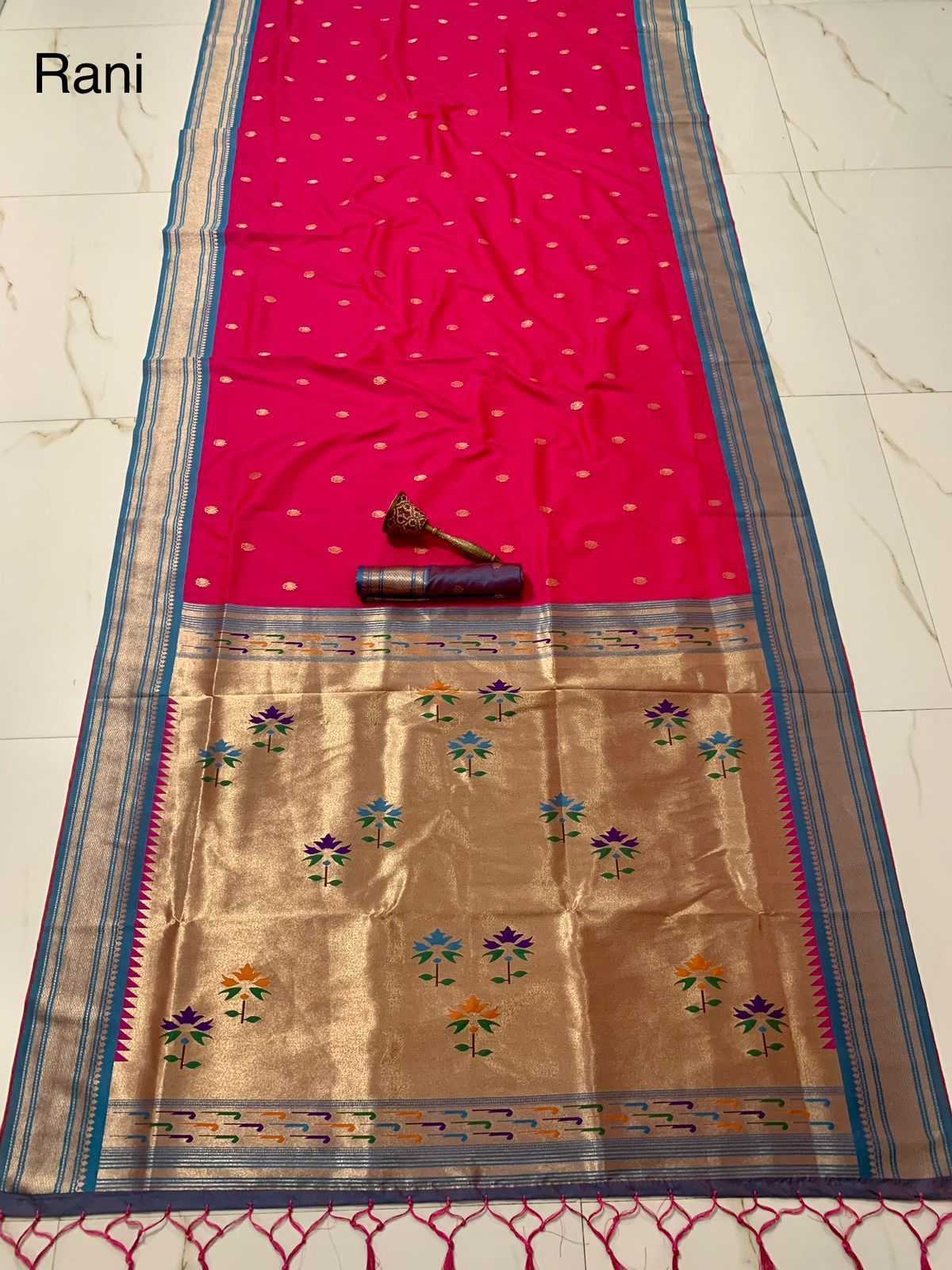 Soft Kanjivaram Paithani Silk
