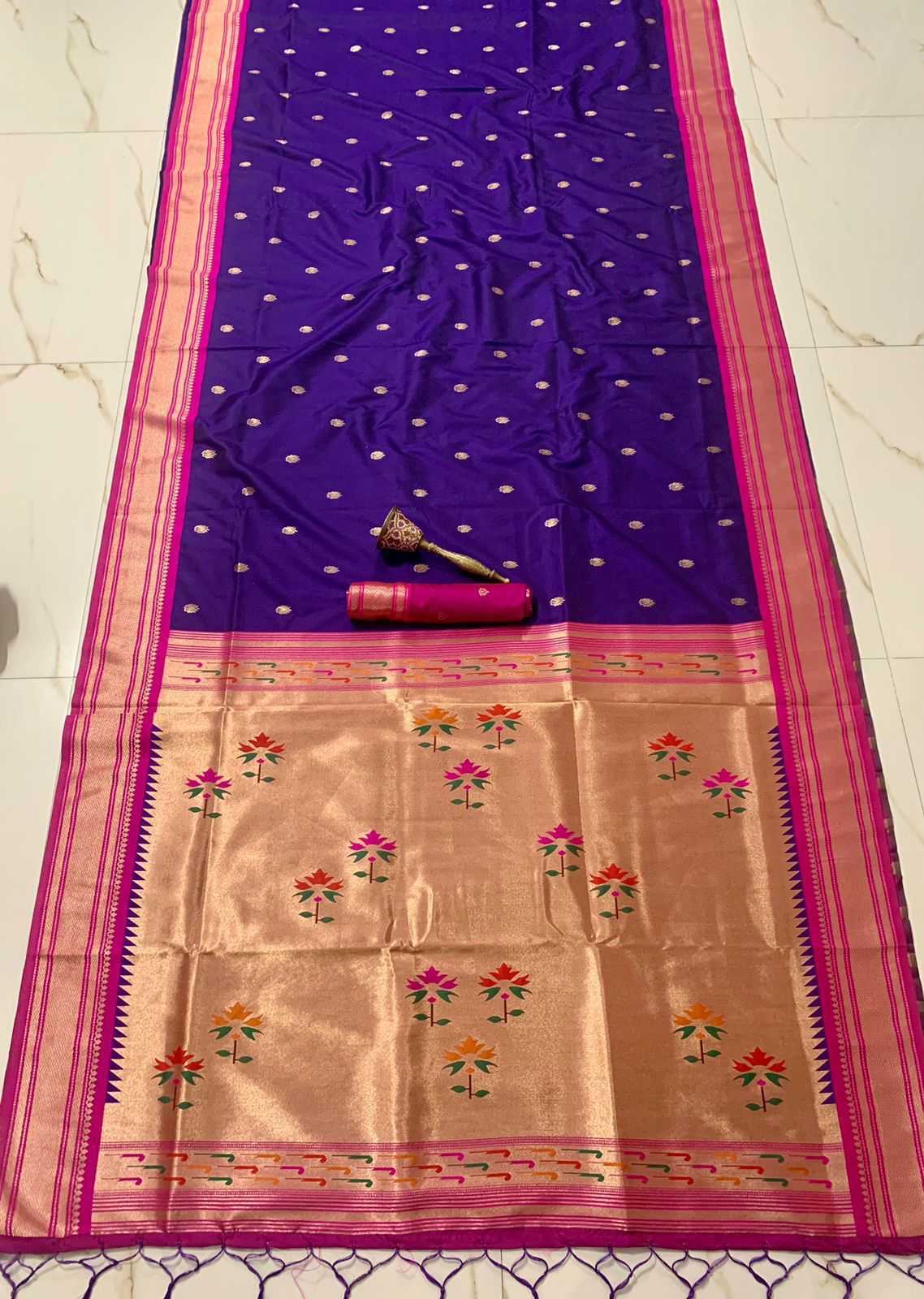 Soft Kanjivaram Paithani Silk