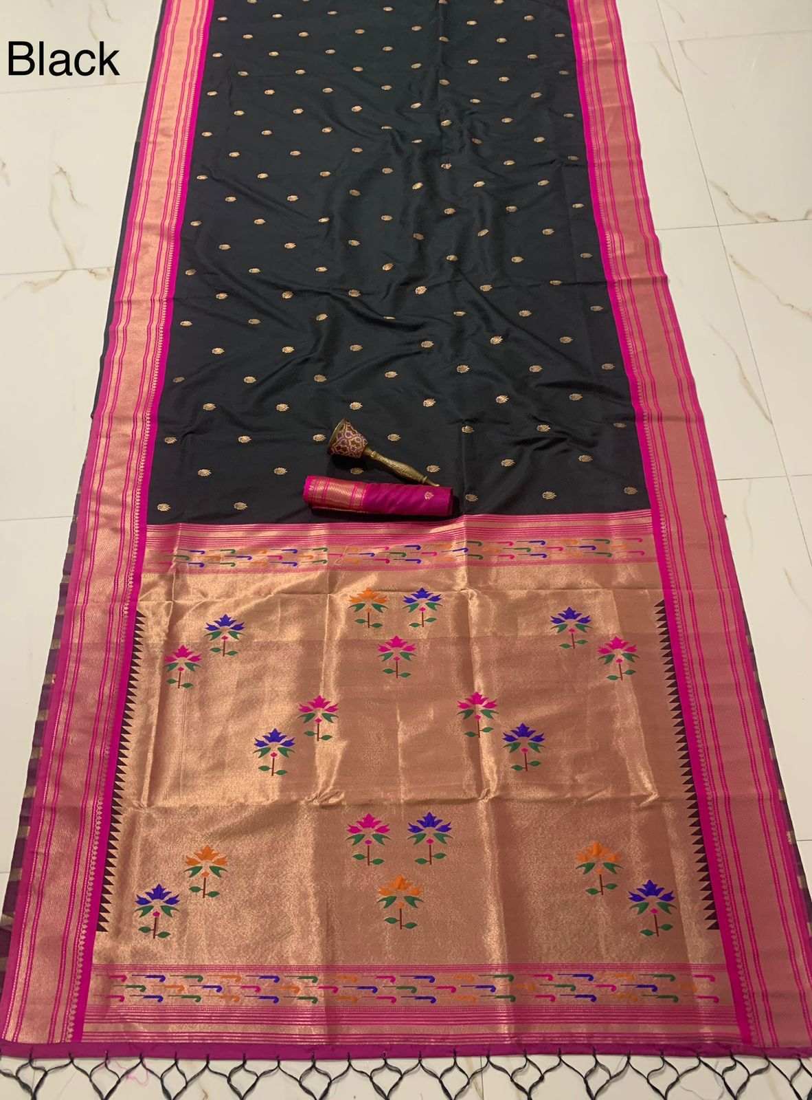 Soft Kanjivaram Paithani Silk