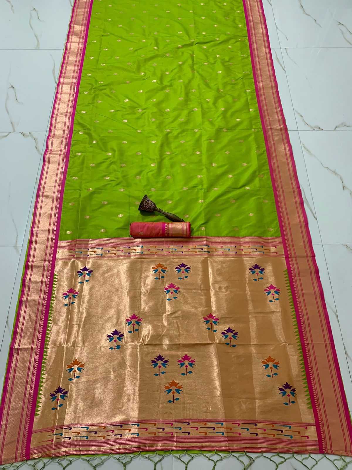 Soft Kanjivaram Paithani Silk