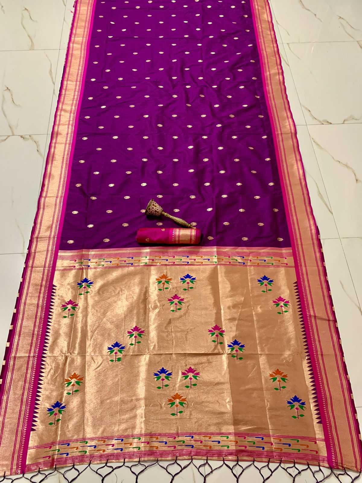 Soft Kanjivaram Paithani Silk