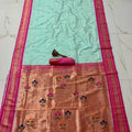 Soft Kanjivaram Paithani Silk
