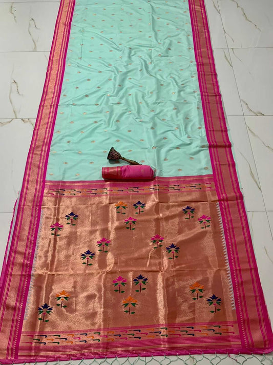 Soft Kanjivaram Paithani Silk
