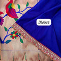 Half & Half Paithani Silk Saree