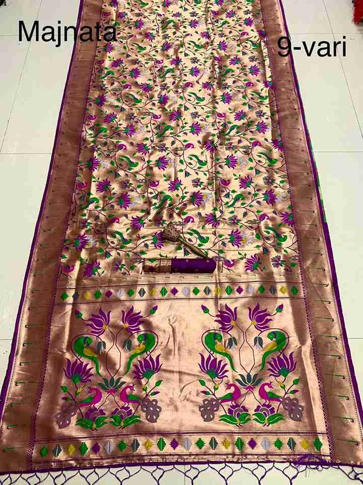 Soft Kanjivaram Paithani Silk Sarees
