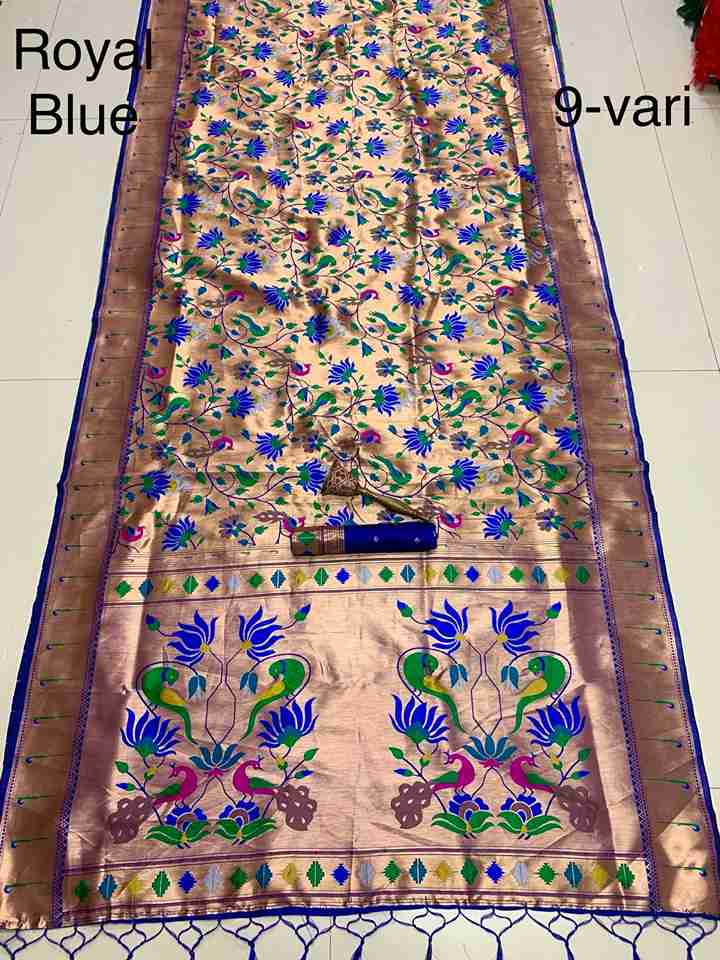Soft Kanjivaram Paithani Silk Sarees