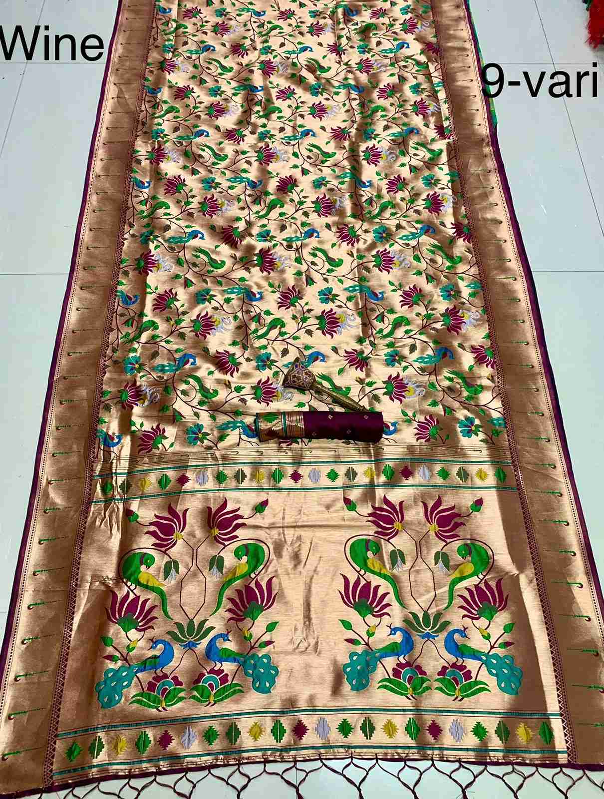 Soft Kanjivaram Paithani Silk Sarees