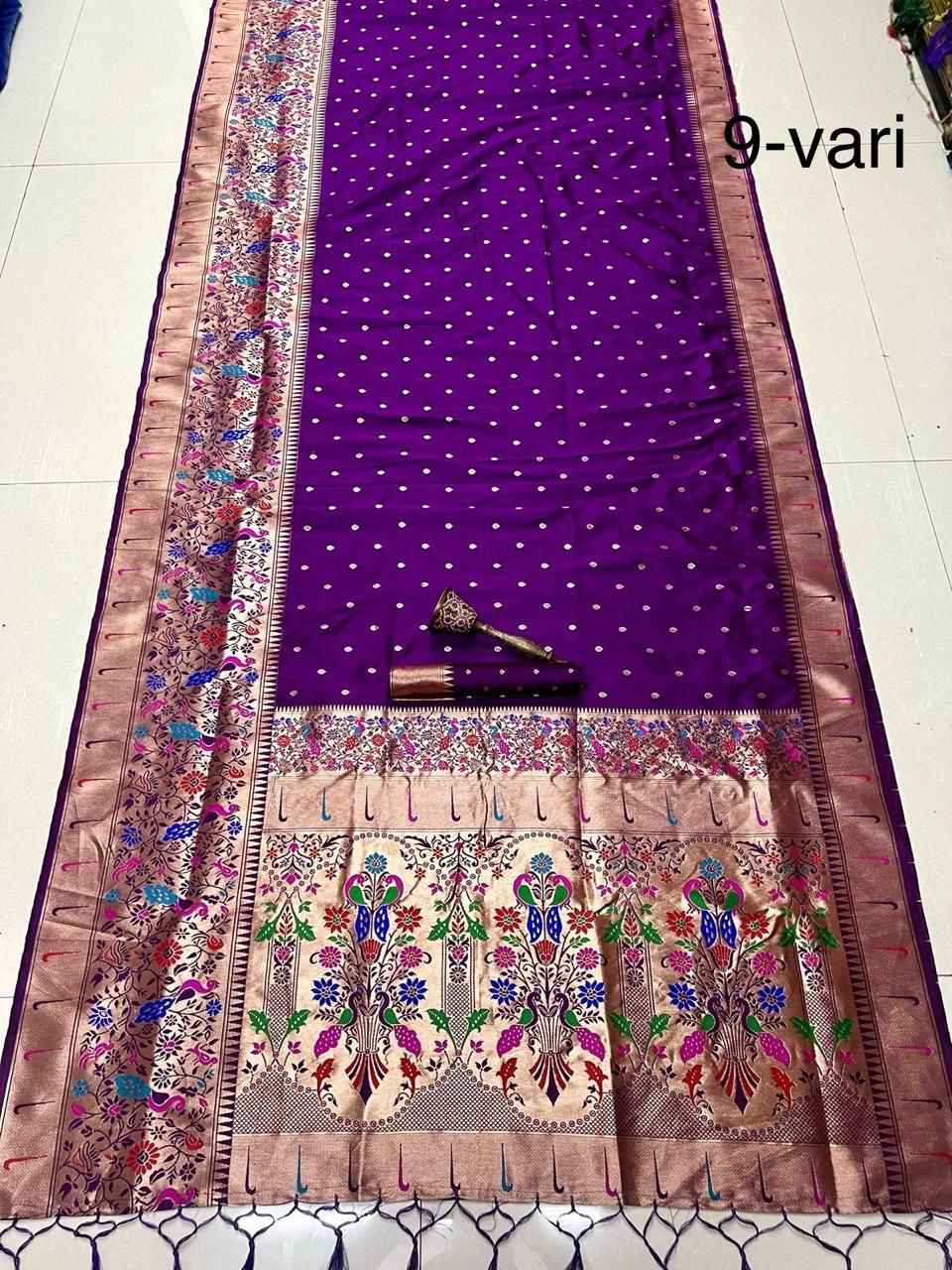 Kanjeevaram Paithani Silk Sarees