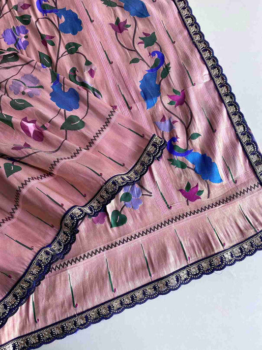 Banarasi Paithani Silk Saree
