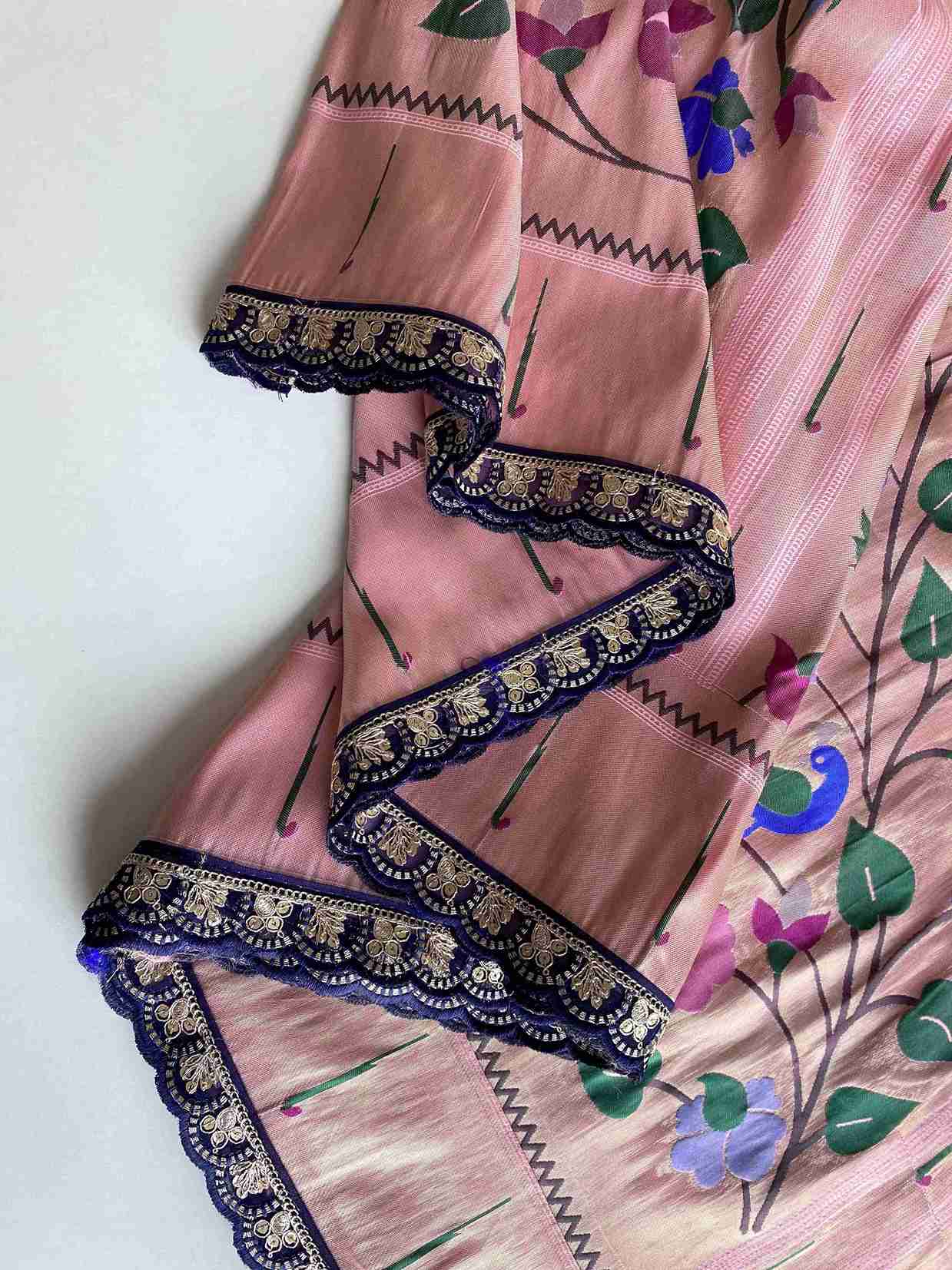 Banarasi Paithani Silk Saree