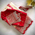 Shibori Dyeing Dola Silk Saree