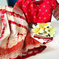 Shibori Dyeing Dola Silk Saree