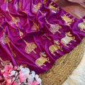 Pichwai Russian Dola Silk Sarees