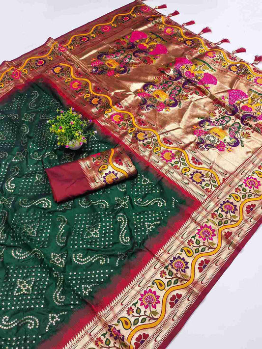 Bhandini Paithani Silk Sarees