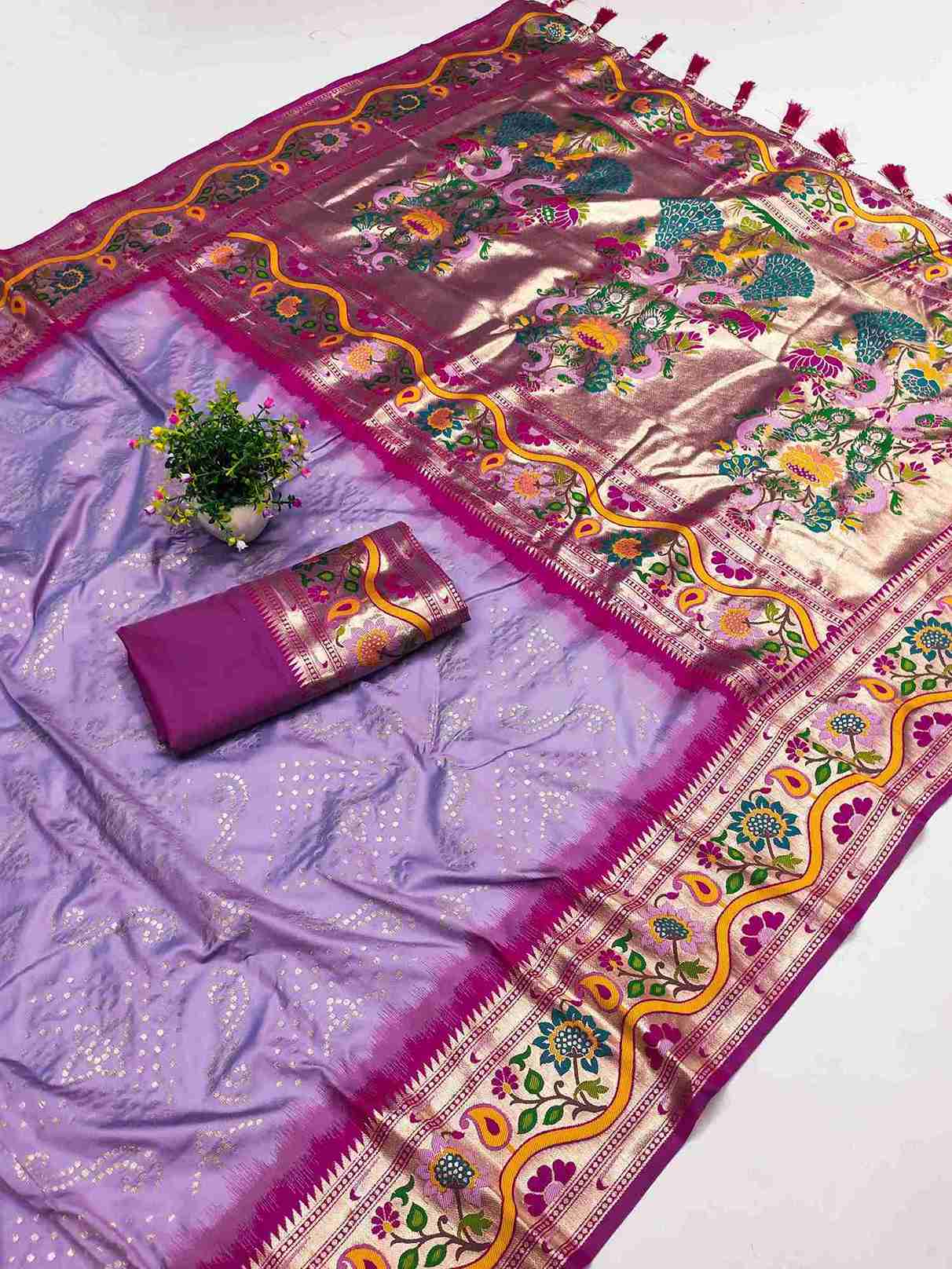 Bhandini Paithani Silk Sarees