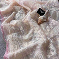 Chickenwork Organza Tissue Saree