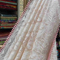 Chickenwork Organza Tissue Saree