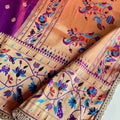 Dual Banarasi Paithani Silk Saree