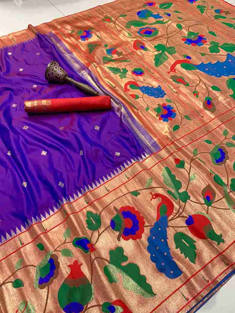 Kanchivaram Paithani Silk Sarees