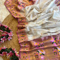 Heavy Paithani Silk Duppata