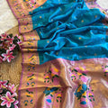 Heavy Paithani Silk Duppata