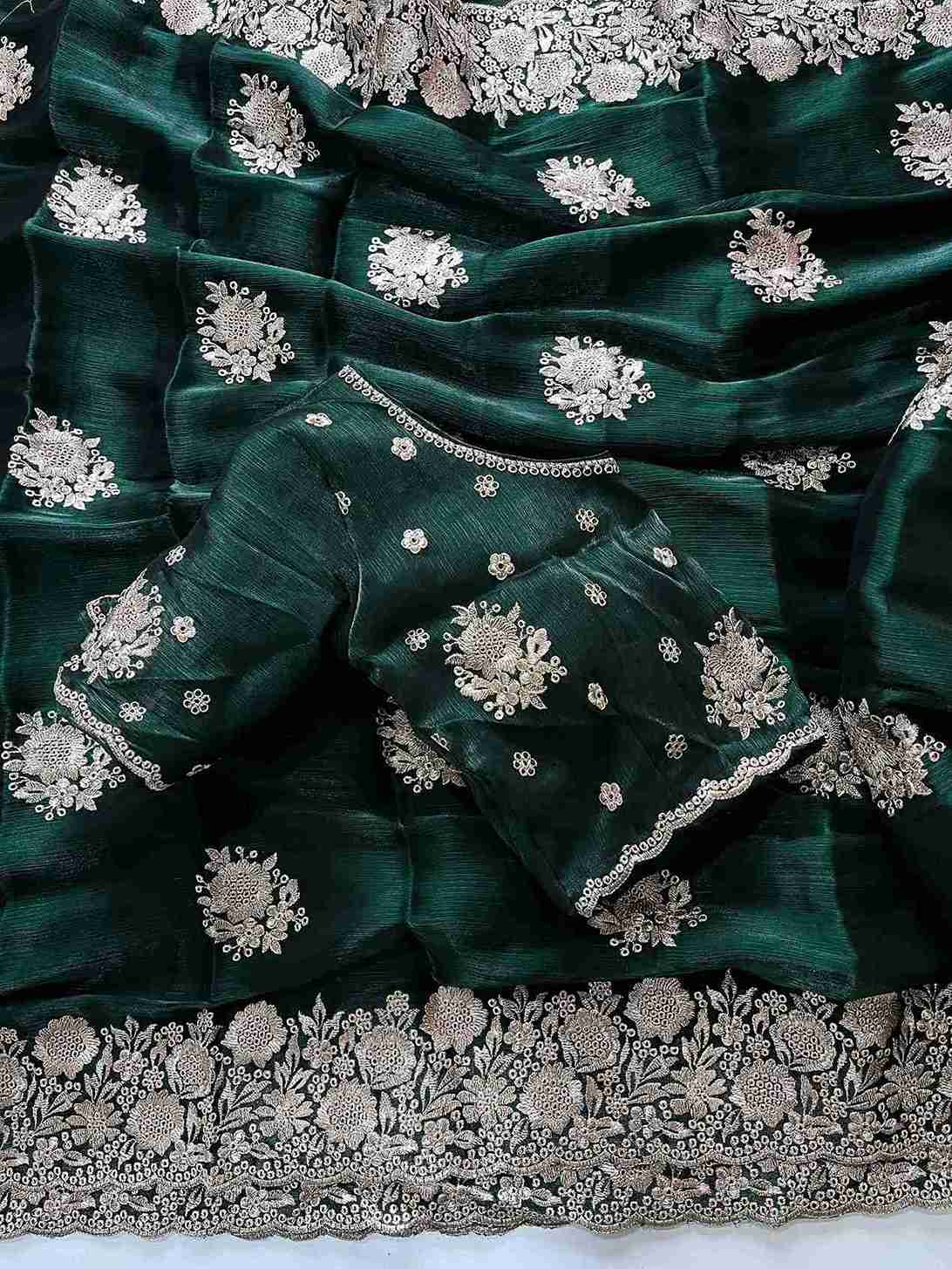 Burberry Silk Work Saree