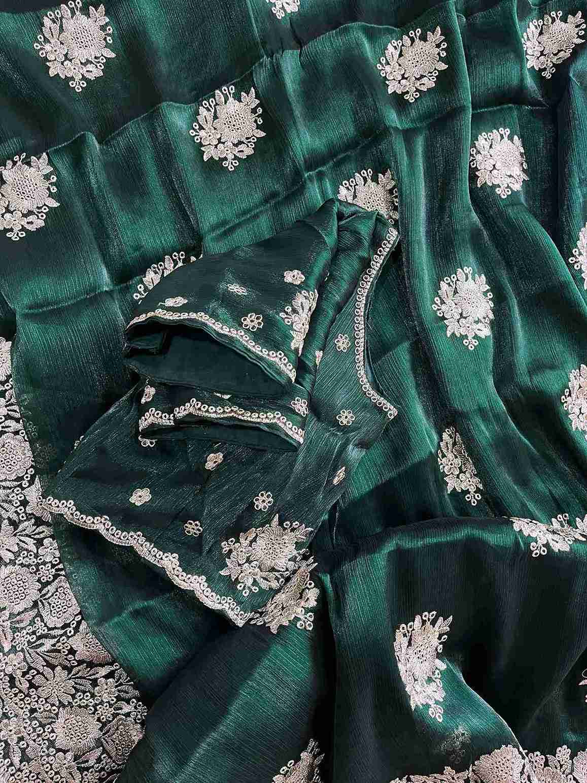 Burberry Silk Work Saree