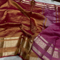 Soft Crushed Tissue Sarees