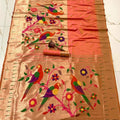 Soft Kanjivaram Paithani Silk Sarees