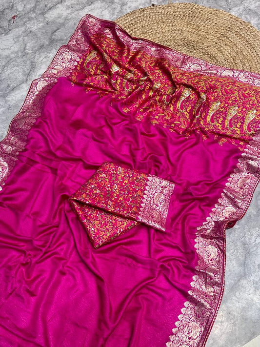 Russian Cotton Silk Sarees