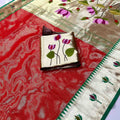 Zari Tissue Paithani Silk Sarees