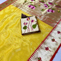 Zari Tissue Paithani Silk Sarees