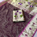Zari Tissue Paithani Silk Sarees
