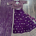 Embroidery Faux Georgette Lehanga