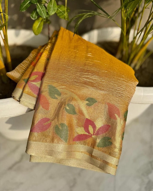 Fancy Tissue Silk Sarees